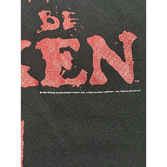 Vintage 90s NWO Rules And Bones Are Meant To Be Broken WCW WWF Jersey T Shirt - Picture 6 of 7